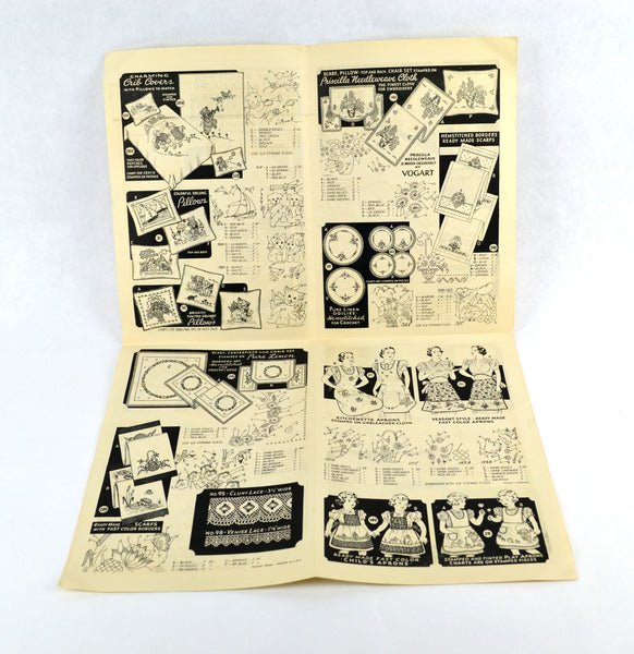 Vintage SS Kresge Wonder Art Vogart Needlework Catalogs 1938, 1939, 1942 - Avid Vintage