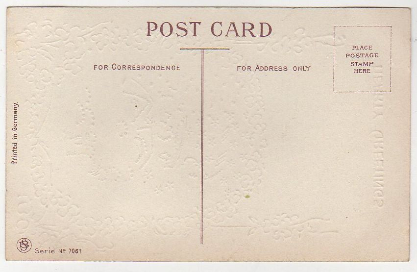 Samson Brothers Antique Hearty Greetings Postcard Adorable Children - Avid Vintage