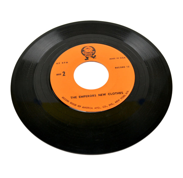 Vintage 1960s Simon Says Childrens 45 RPM Vinyl Record My Son John Emperor's New Clothes - Avid Vintage