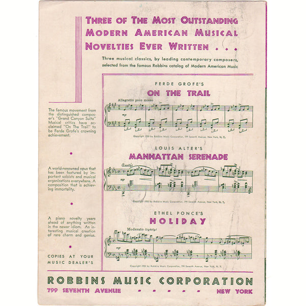 Sleepy Head Operator 13 Vintage 1934 Sheet Music Marion Davies Gary Cooper - Avid Vintage