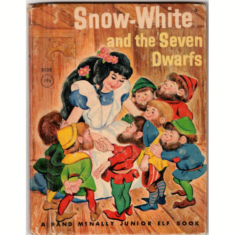 Snow White and the Seven Dwarfs 1959 Rand McNally Junior Elf Book 8028 Irma Wilde - Avid Vintage