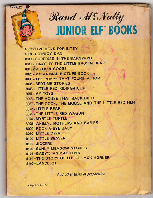 Snow White and the Seven Dwarfs 1959 Rand McNally Junior Elf Book 8028 Irma Wilde - Avid Vintage
