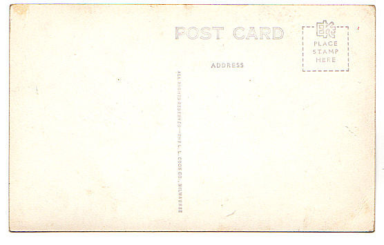 Vintage Fairbury Nebraska Real Photo Postcard 1920s South Side Square Unused - Avid Vintage