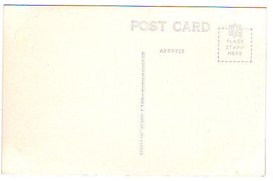 Vintage 1920s Fairbury Nebraska RPPC South Side of the Square Store Fronts Unused - Avid Vintage