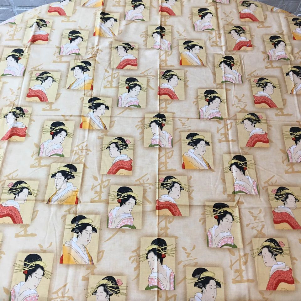 Springs Creative Fabric Portrait Frames Women in Kimonos 44 x 1 Yard - Avid Vintage