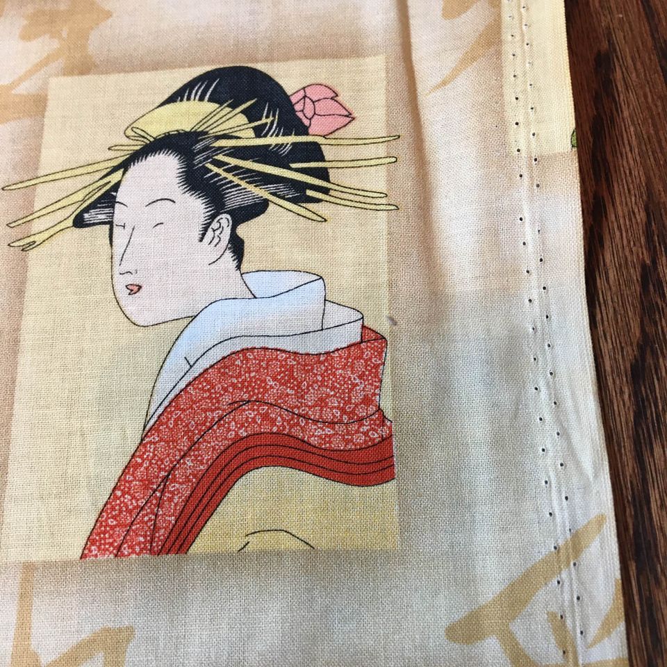 Springs Creative Fabric Portrait Frames Women in Kimonos 44 x 1 Yard - Avid Vintage