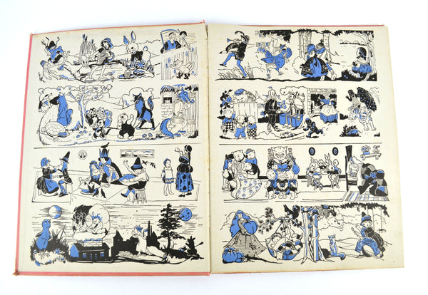 Ten Treasured Tales Little Red Hen Gingerbread Boy Hardcover Children's Book Mary Perks - Avid Vintage