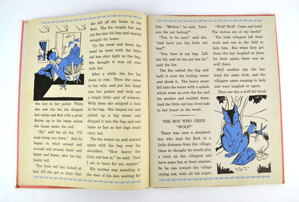 Ten Treasured Tales Little Red Hen Gingerbread Boy Hardcover Children's Book Mary Perks - Avid Vintage