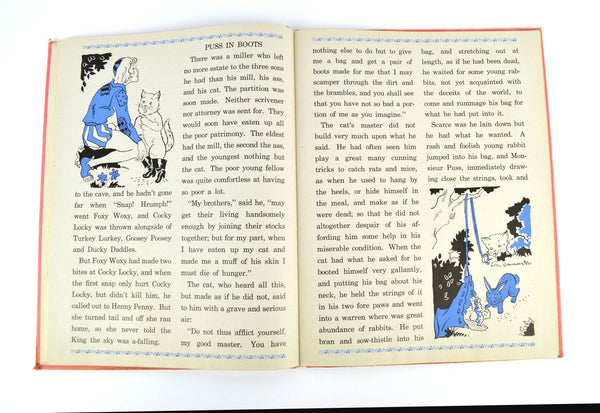 Ten Treasured Tales Little Red Hen Gingerbread Boy Hardcover Children's Book Mary Perks - Avid Vintage