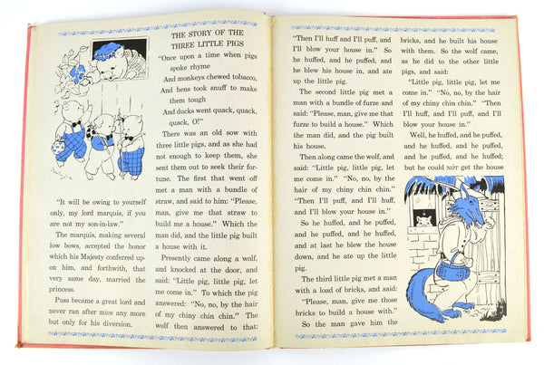 Ten Treasured Tales Little Red Hen Gingerbread Boy Hardcover Children's Book Mary Perks - Avid Vintage