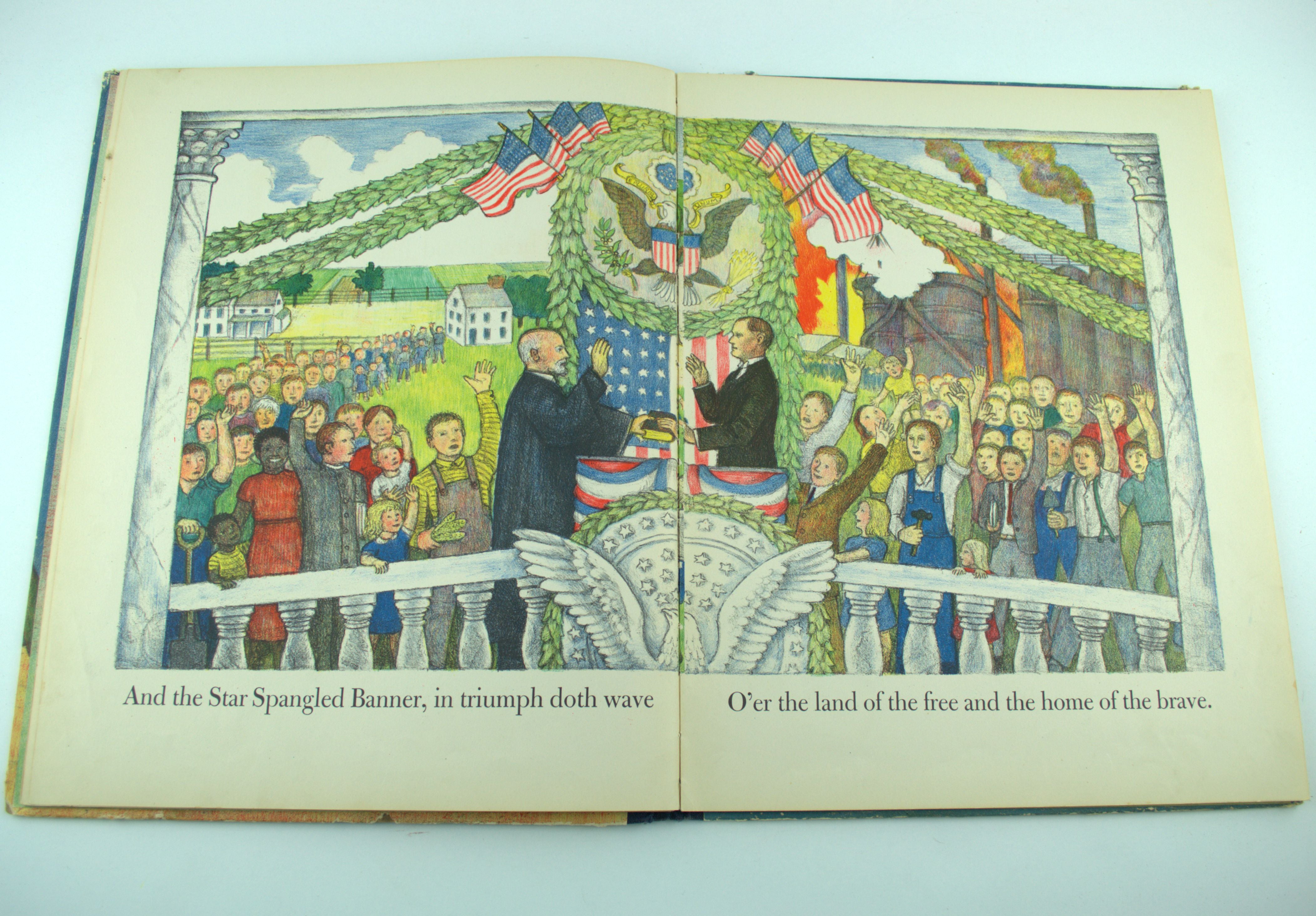 The Star Spangled Banner Patriotic Hardcover Childrens Book DAulaire