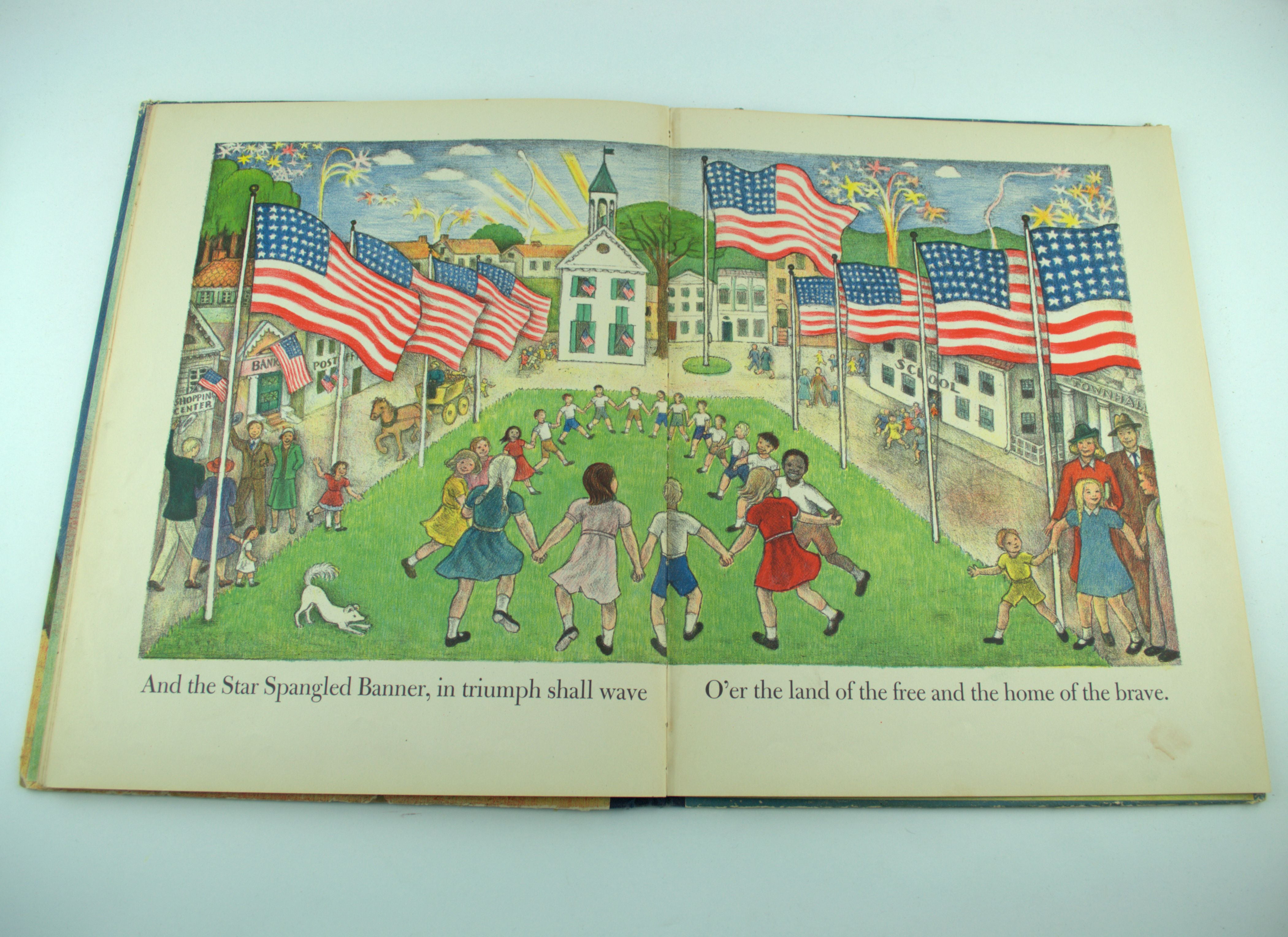 The Star Spangled Banner Patriotic Hardcover Childrens Book DAulaire
