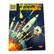 The How and Why Wonder Book of Rockets and Missiles by Clayton Knight 1969 Softcover - Avid Vintage