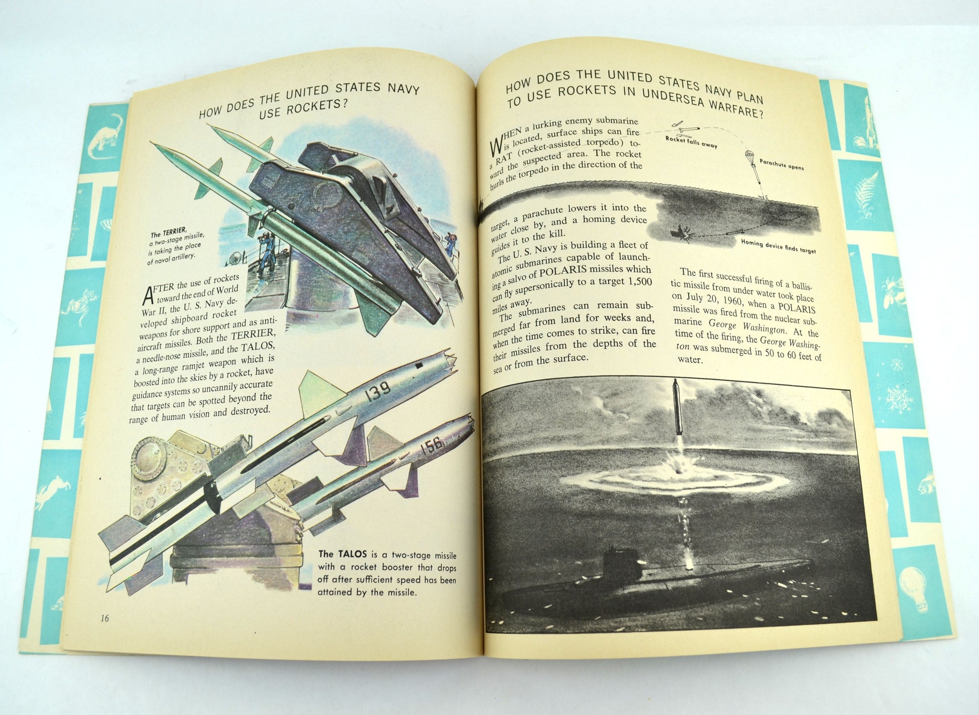 The How and Why Wonder Book of Rockets and Missiles by Clayton Knight 1969 Softcover - Avid Vintage