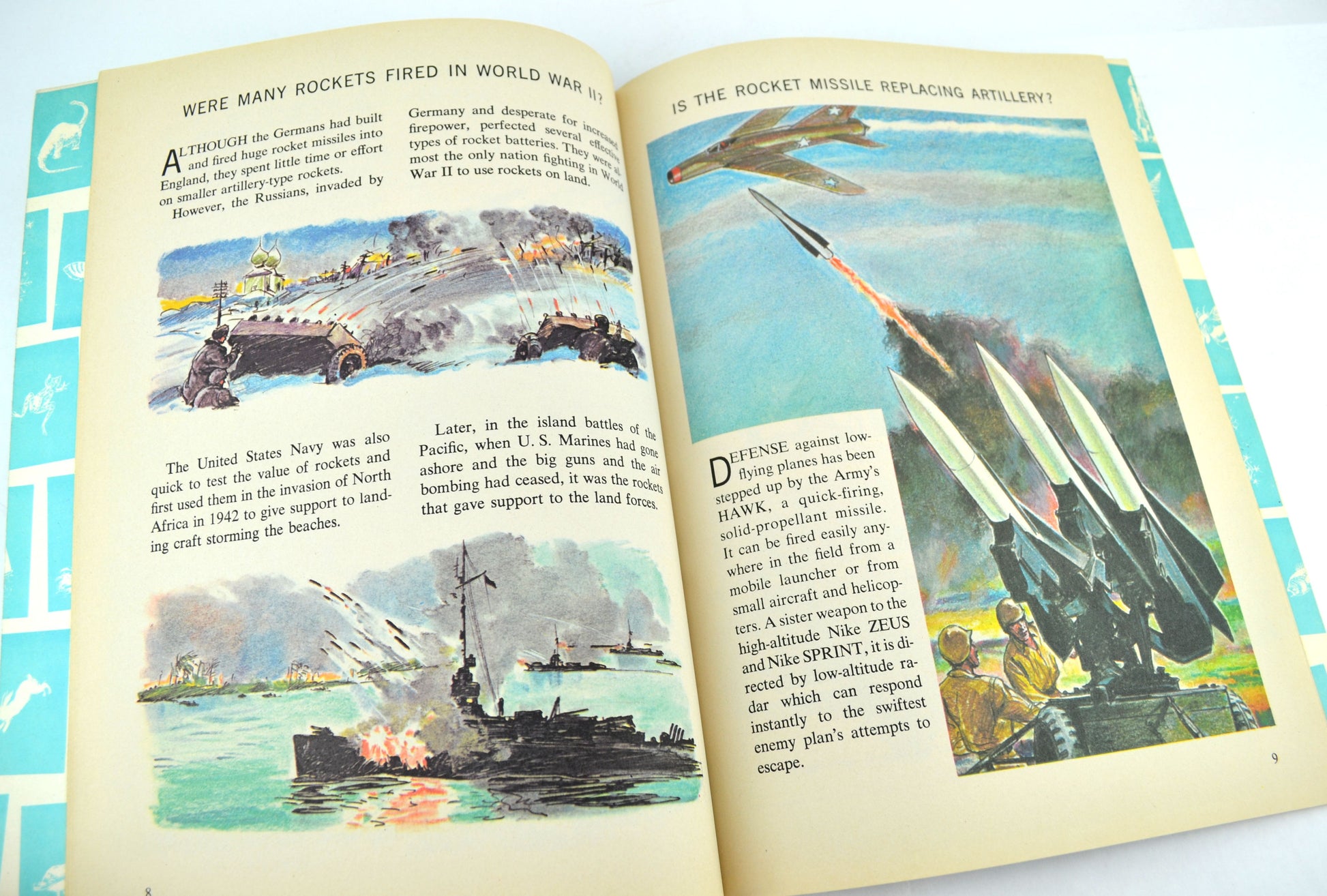 The How and Why Wonder Book of Rockets and Missiles by Clayton Knight 1969 Softcover - Avid Vintage