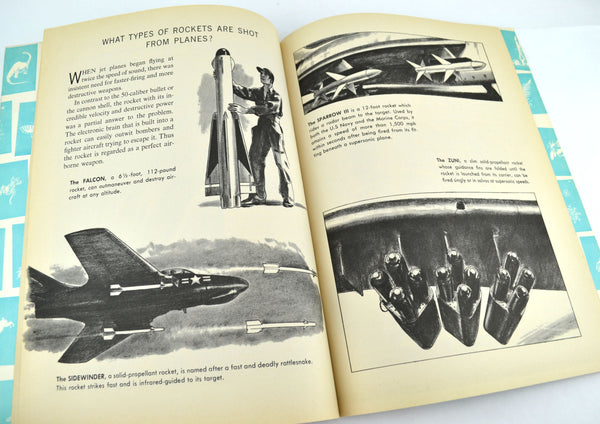 The How and Why Wonder Book of Rockets and Missiles by Clayton Knight 1969 Softcover - Avid Vintage