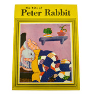 The Tale of Peter Rabbit by Beatrix Potter 1943 Children's Classic Book Color Illustrations - Avid Vintage
