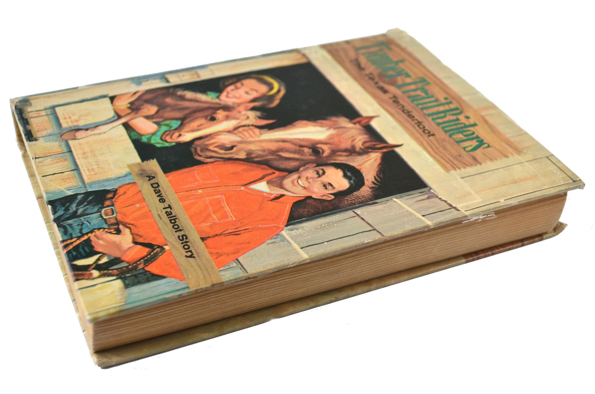 Timber Trail Riders The Texas Tenderfoot Vintage 1963 Whitman Hardcover Book - Avid Vintage