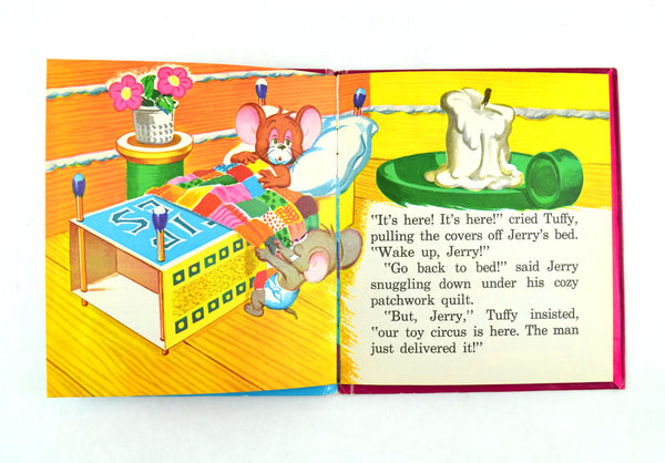 Tom and Jerry and The Toy Circus 1953 Whitman Tell a Tale Hardcover Children's Book - Avid Vintage