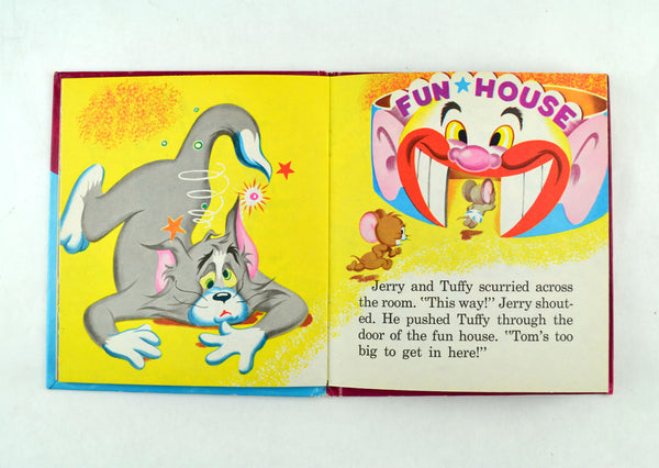 Tom and Jerry and The Toy Circus 1953 Whitman Tell a Tale Hardcover Children's Book - Avid Vintage
