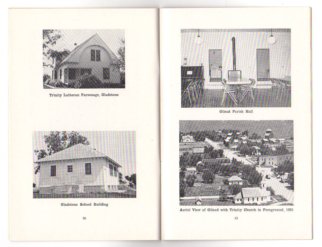 Vintage Lutheran Church Gilead Gladstone Nebraska 1959 Anniversary Booklet - Avid Vintage