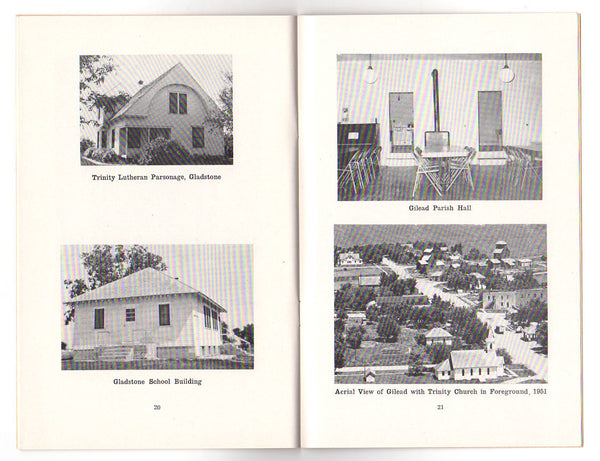 Vintage Lutheran Church Gilead Gladstone Nebraska 1959 Anniversary Booklet - Avid Vintage