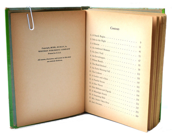 Trixie Belden and the Red Trailer Mystery 1954 Hardcover Whitman Book - Avid Vintage