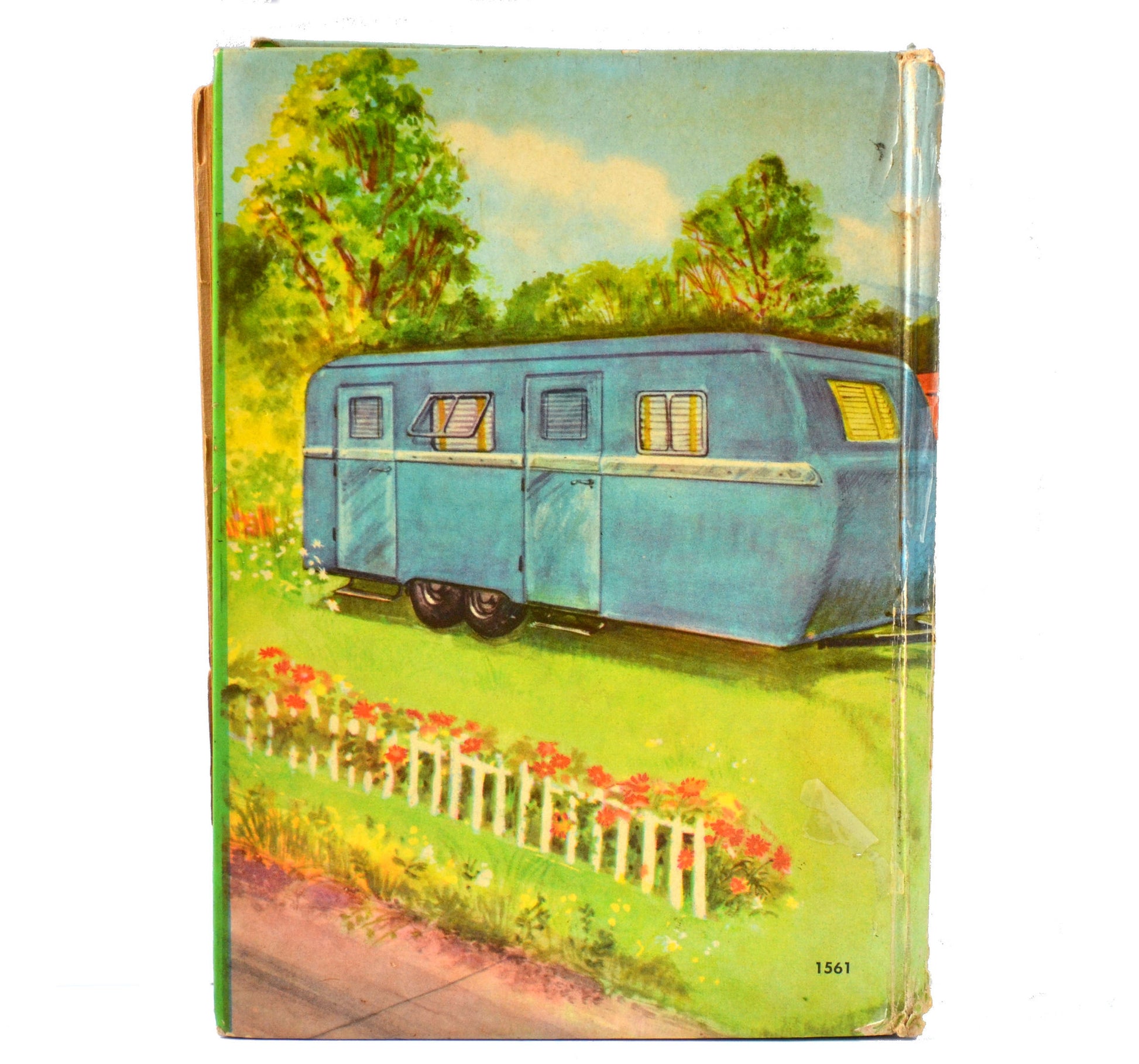 Trixie Belden and the Red Trailer Mystery 1954 Hardcover Whitman Book - Avid Vintage