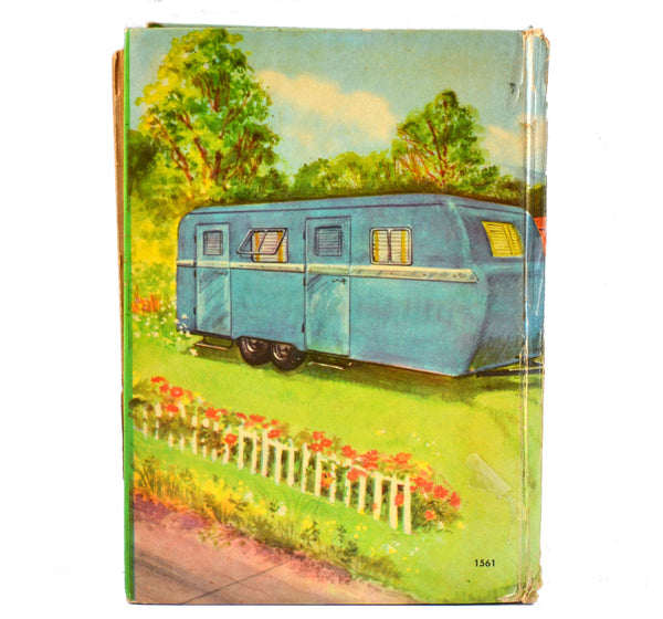 Trixie Belden and the Red Trailer Mystery 1954 Hardcover Whitman Book - Avid Vintage