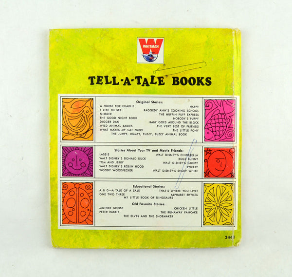 Tweety and Sylvester Picnic Problems 1970 Whitman Tell a Tale Hardcover Children's Book - Avid Vintage