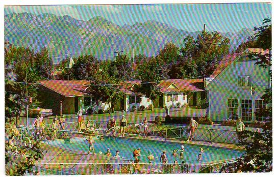 Vintage 1950s Utah Motor Park Salt Lake City UT Chrome Motel Postcard Unused - Avid Vintage