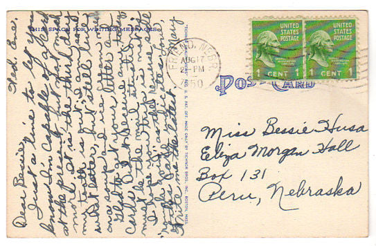 Vintage Tichnor Comic Postcard Vacation Humor Flat Tire Need Lots of Jack - Avid Vintage