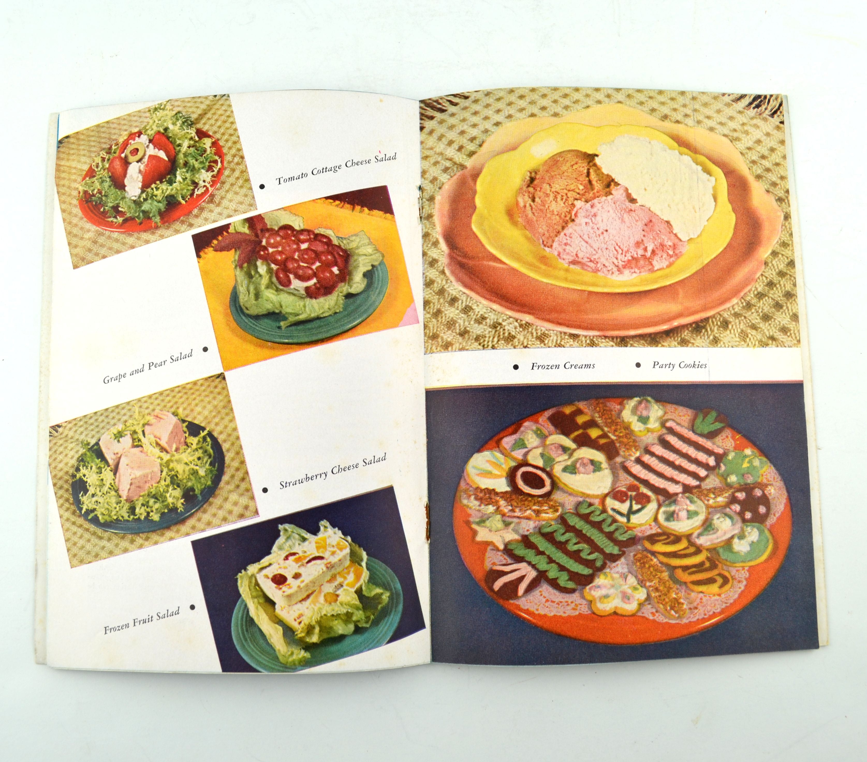 Vintage 1945 Cookbook Your Frigidaire Recipes Book