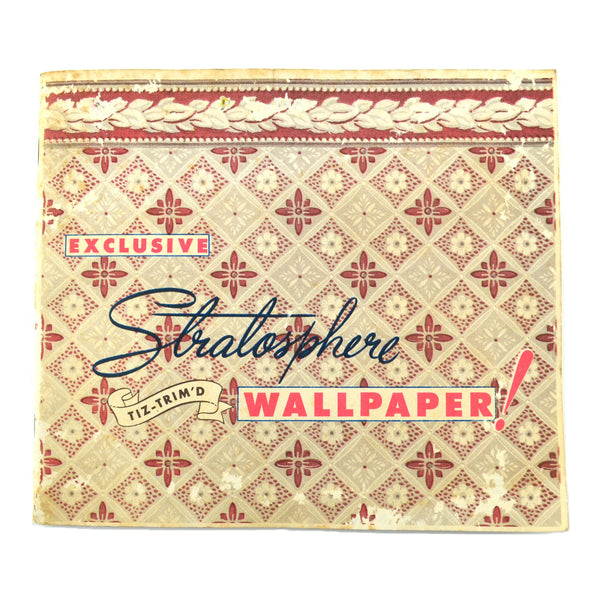 Vintage 1950 Stratosphere Wallpaper Sales Book Thornton Ohiowa Nebraska
