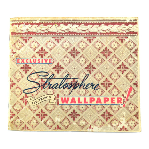 Vintage 1950 Stratosphere Wallpaper Sales Book Thornton Ohiowa Nebraska