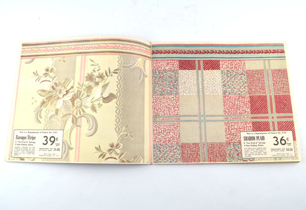 Vintage 1950 Stratosphere Wallpaper Sales Book Thornton Ohiowa Nebraska