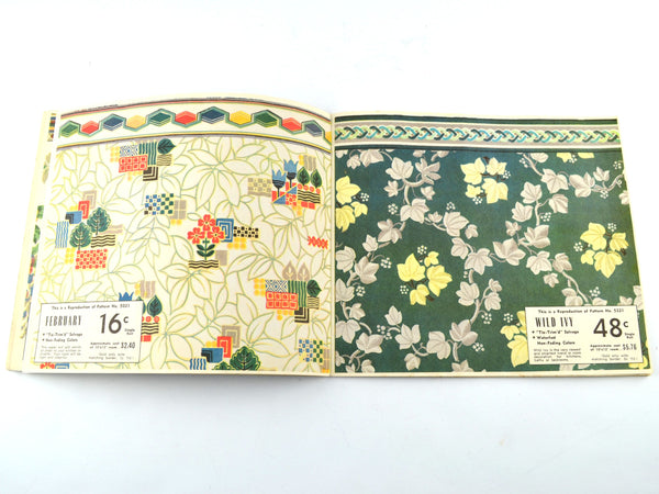 Vintage 1950 Stratosphere Wallpaper Sales Book Thornton Ohiowa Nebraska