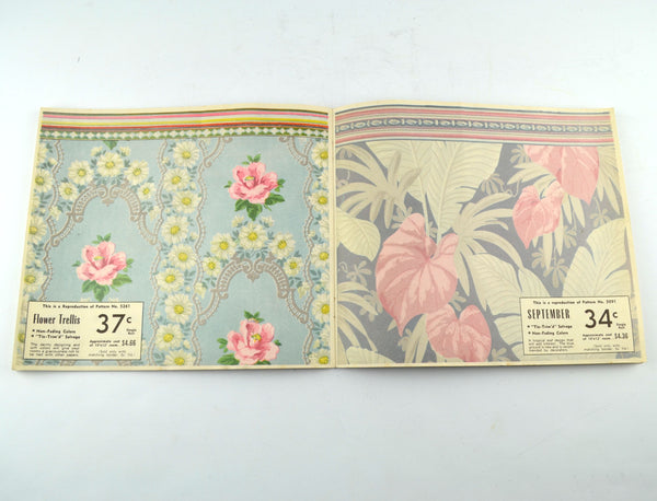 Vintage 1950 Stratosphere Wallpaper Sales Book Thornton Ohiowa Nebraska