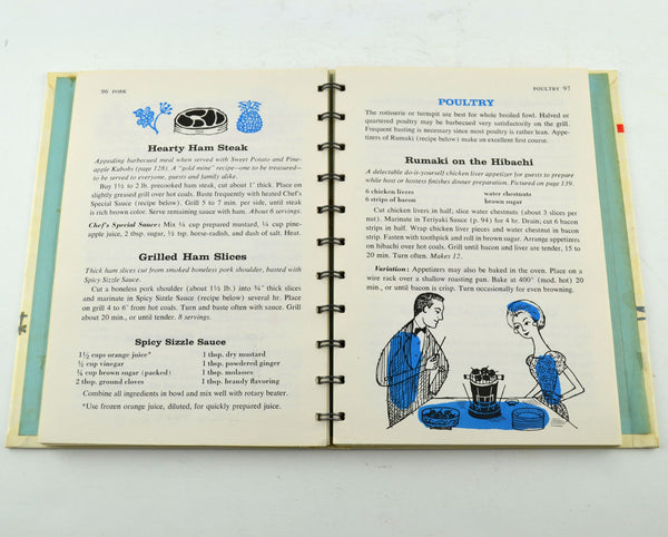 Vintage 1961 Betty Crocker Outdoor Cookbook First Edition