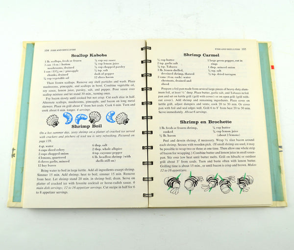 Vintage 1961 Betty Crocker Outdoor Cookbook First Edition