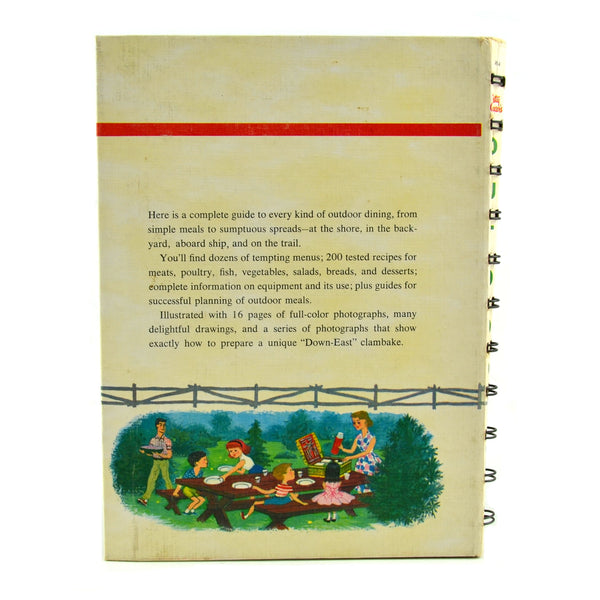 Vintage 1961 Betty Crocker Outdoor Cookbook First Edition