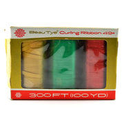Vintage Beau Tye Christmas Curling Ribbon 3 Spools