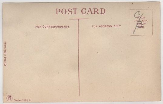 Vintage Best Wishes Postcard Red Roses Lace Corners