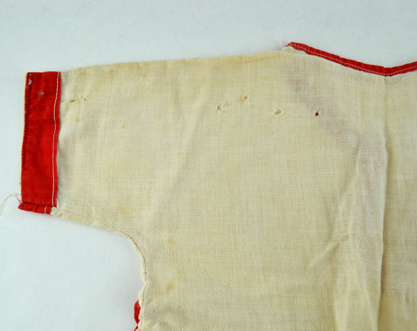 Vintage Clothes Pin Bag Holder Girls Dress Red Floral