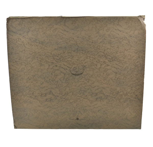 Vintage Family Photo Cardboard Frame Id'd Bruensbach Marysville Kansas