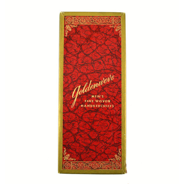 Vintage Goldenweve Men's Handkerchiefs Monogram G Set of 3 in Box