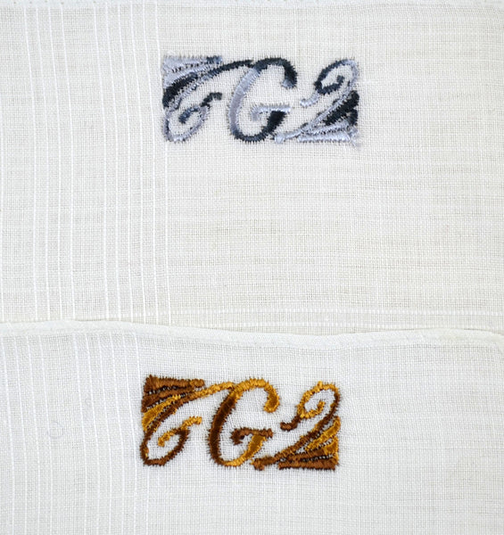Vintage Goldenweve Men's Handkerchiefs Monogram G Set of 3 in Box