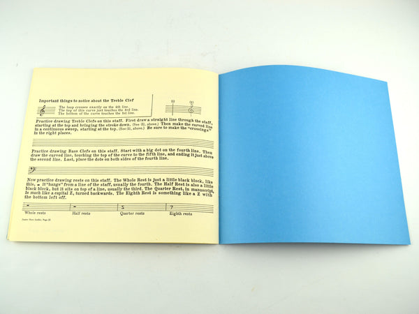 Vintage Junior Note Speller L M Dodd 1949 Piano Music Lesson Book