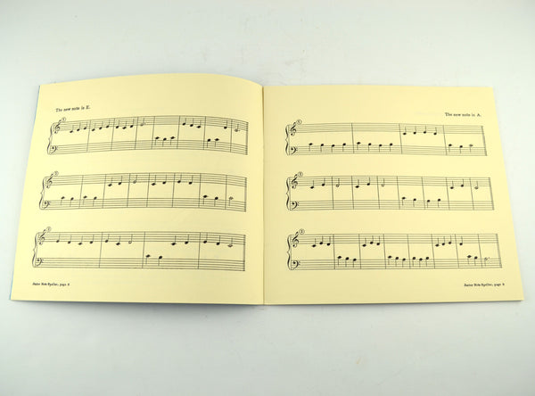 Vintage Junior Note Speller L M Dodd 1949 Piano Music Lesson Book