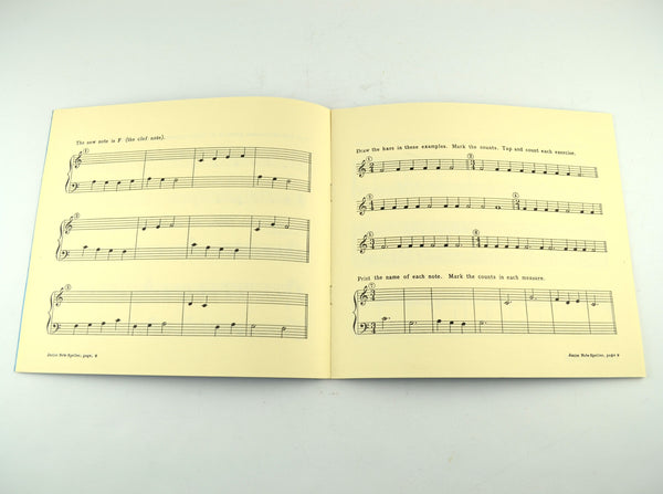 Vintage Junior Note Speller L M Dodd 1949 Piano Music Lesson Book